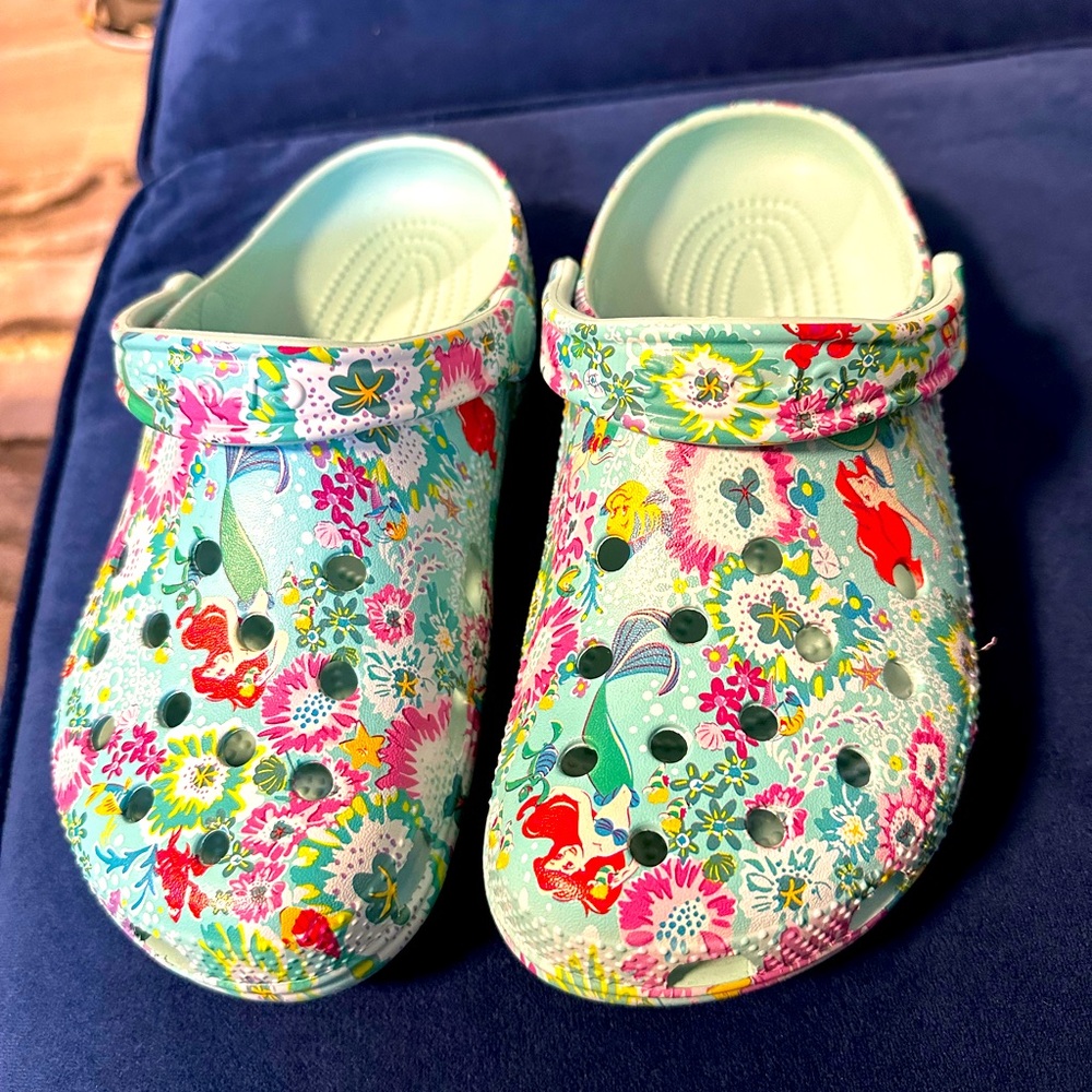 The Little Mermaid Crocs